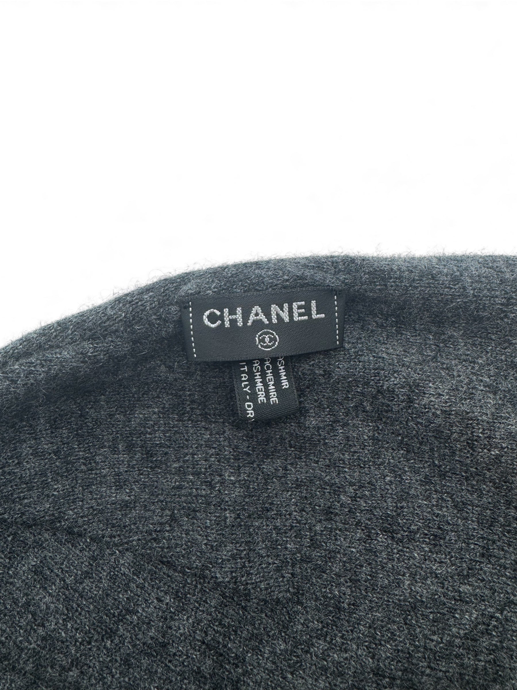 Chanel - Bonnet en cashmere TU