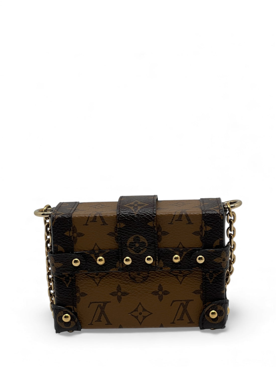 Louis Vuitton - Petite malle essential trunk avec chaîne