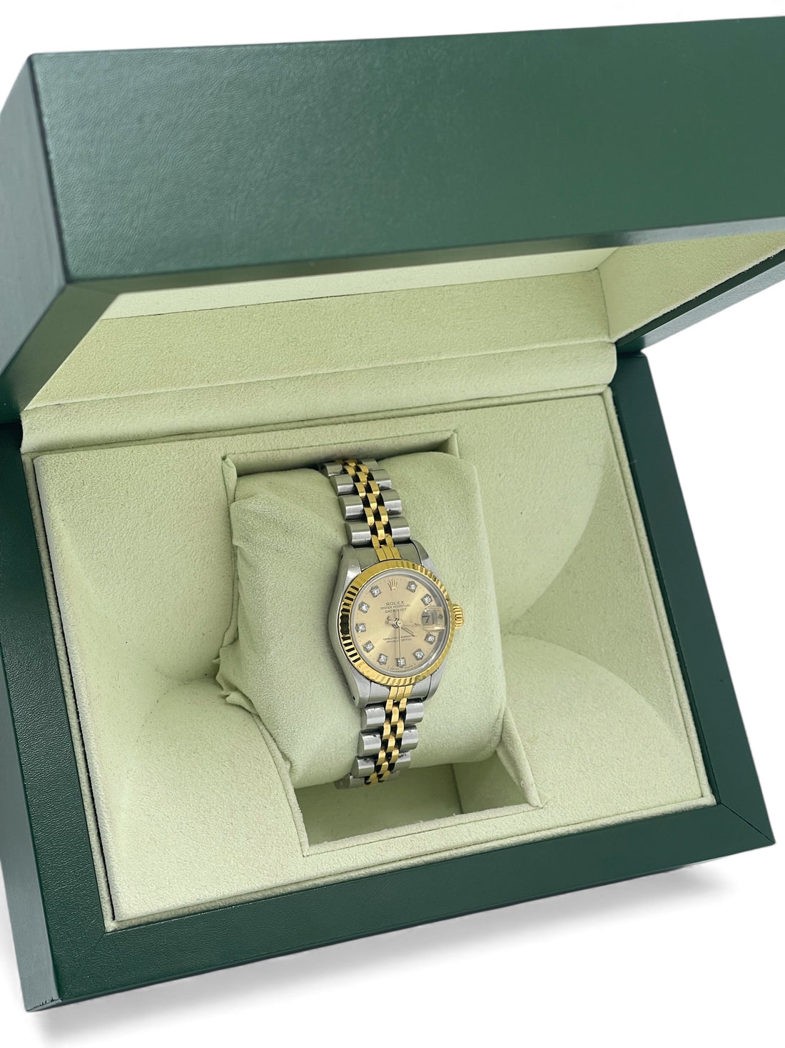 Rolex - Montre Lady DateJust avec diamants