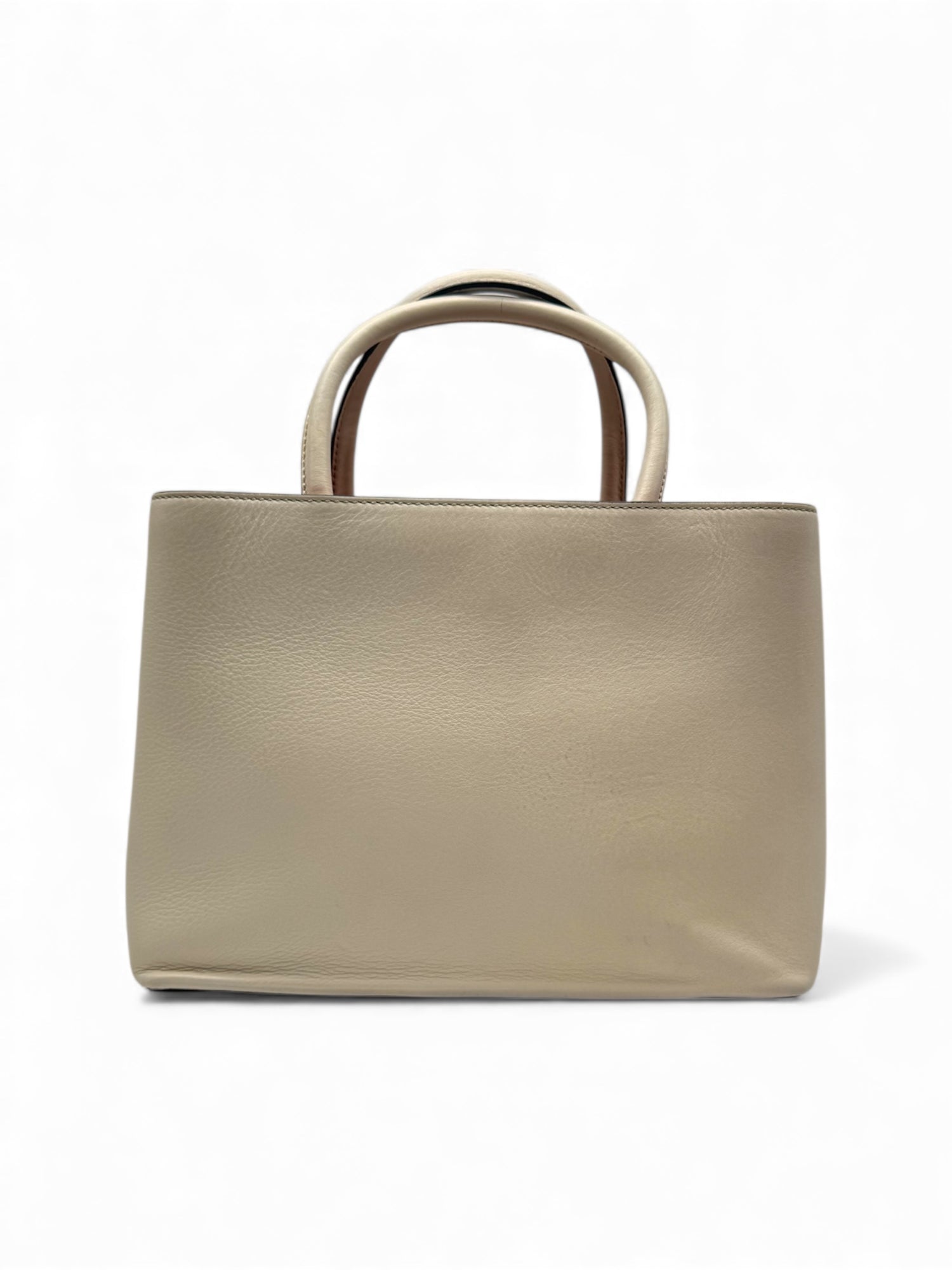 Fendi - Sac à main 2 jours beige à bandoulière