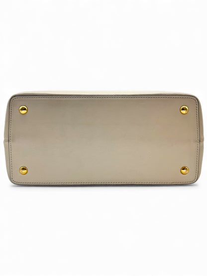 Fendi - Sac à main 2 jours beige à bandoulière