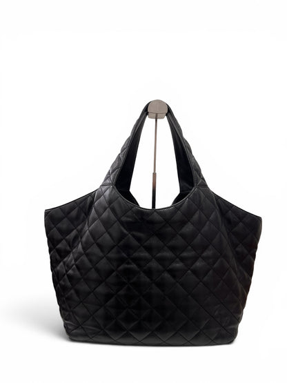 Saint Laurent - Cabas ICARE en cuir nappa