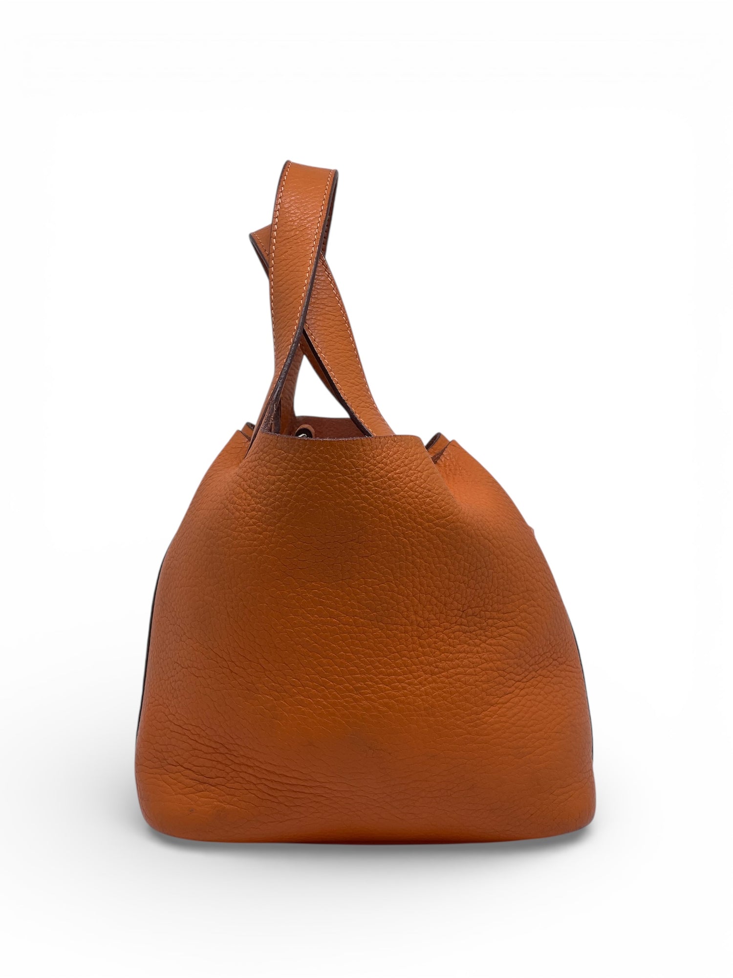 Hermès - Sac Picotin 18 vintage orange