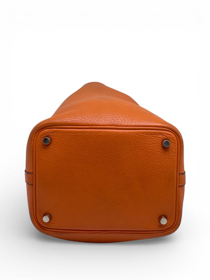 Hermès - Sac Picotin 18 vintage orange