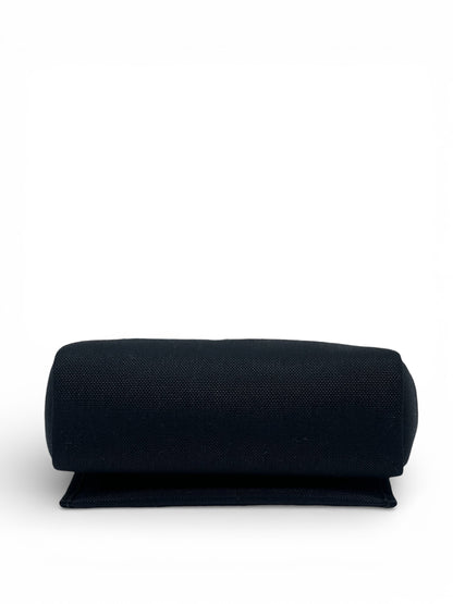 Hermès - Sac à main mini en toile Herbag noir