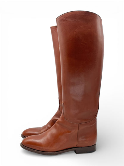 Hermès - Bottes cavalières en cuir T38
