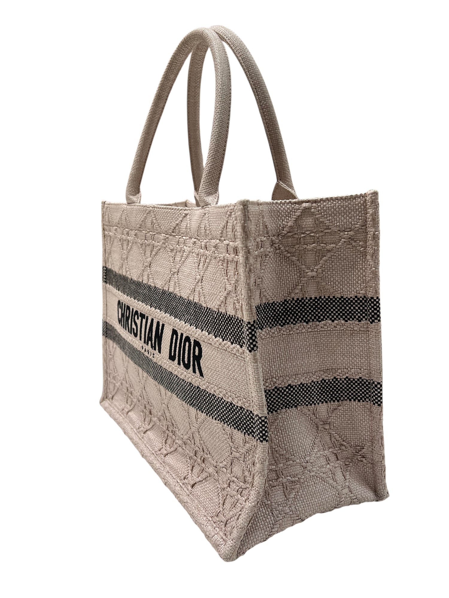 Dior - tote bag toile light rose