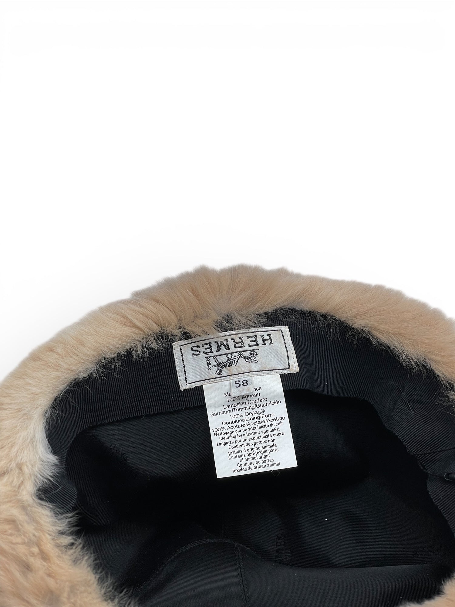 Hermès - Toque Boréale marron T58