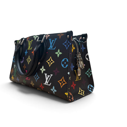 Louis Vuitton - Sac On the Go PM Murakami noir