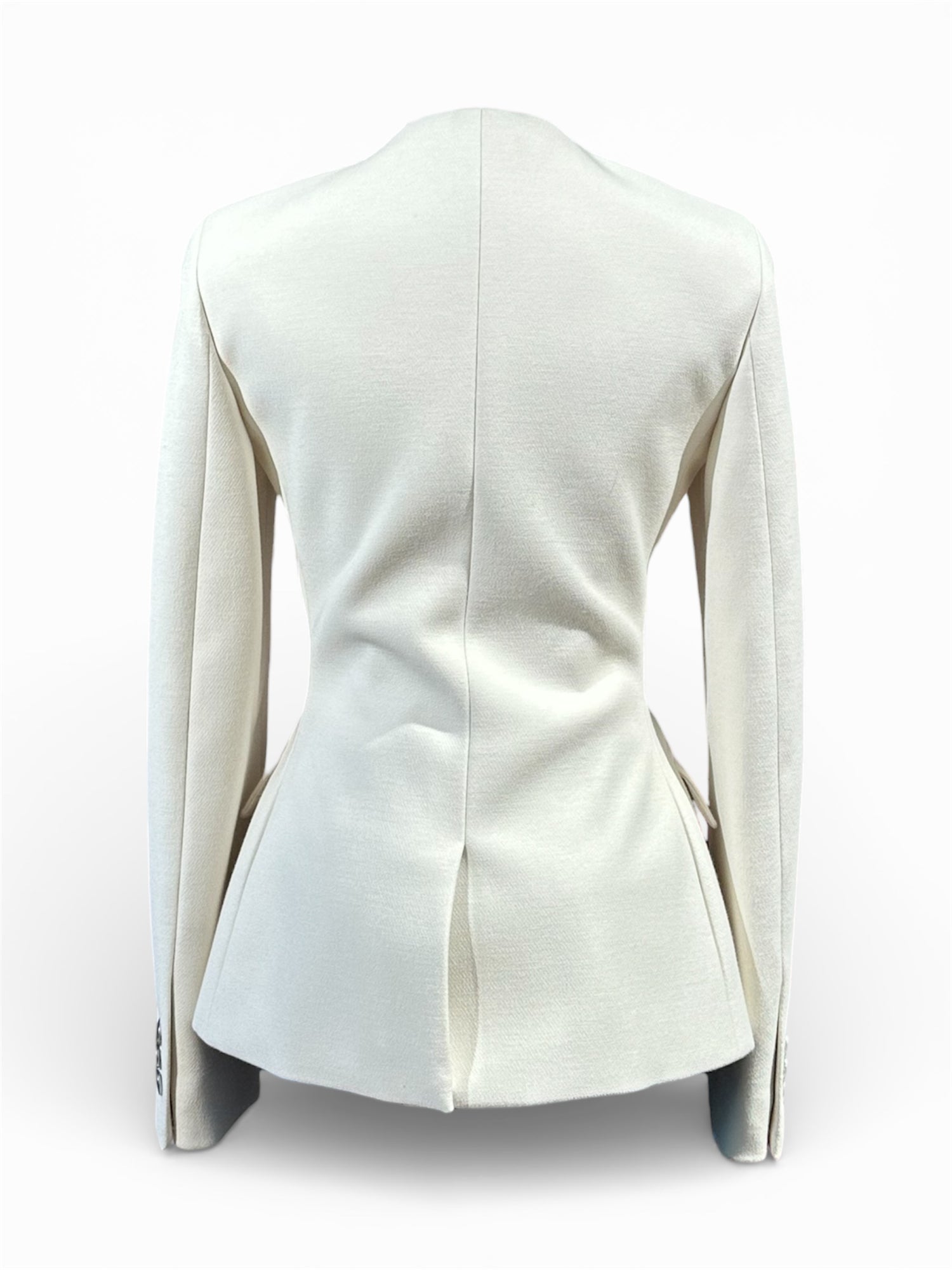 Bottega Veneta - Veste cintré blanche T36
