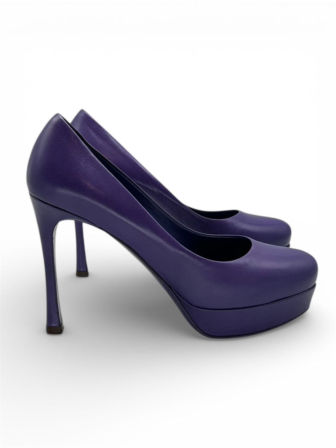 Saint Laurent - Escarpins Palais violet T38