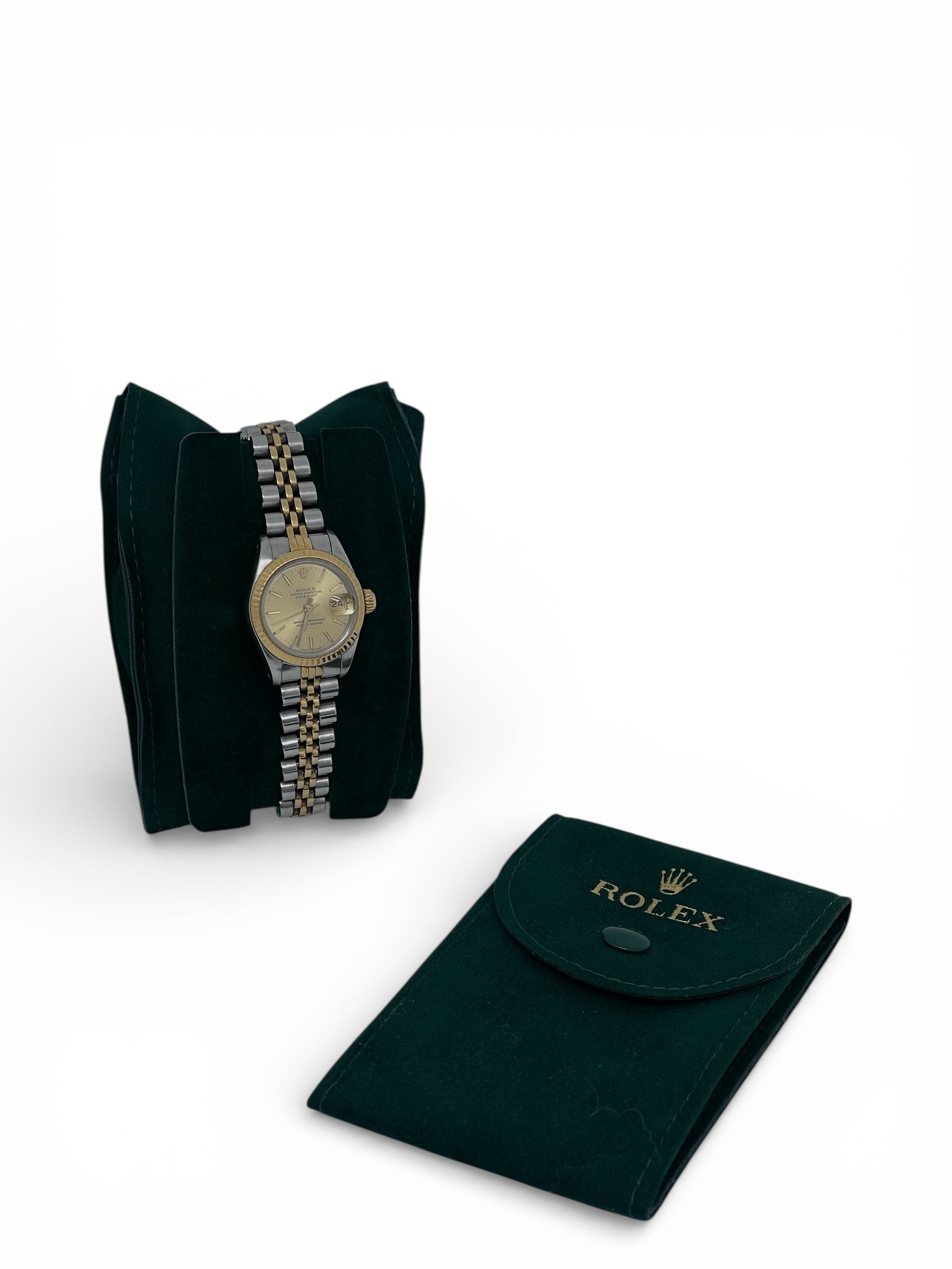 Rolex - Lady-Datejust automatic steel and gold watch, 26mm