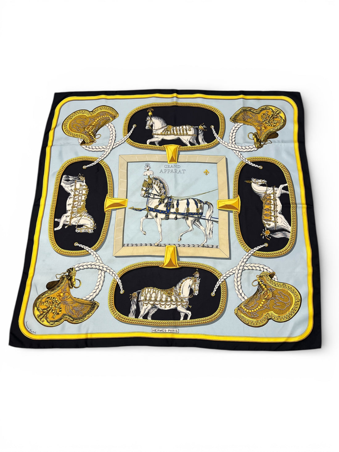 Hermès -  Carré 90 « Grand Apparat »