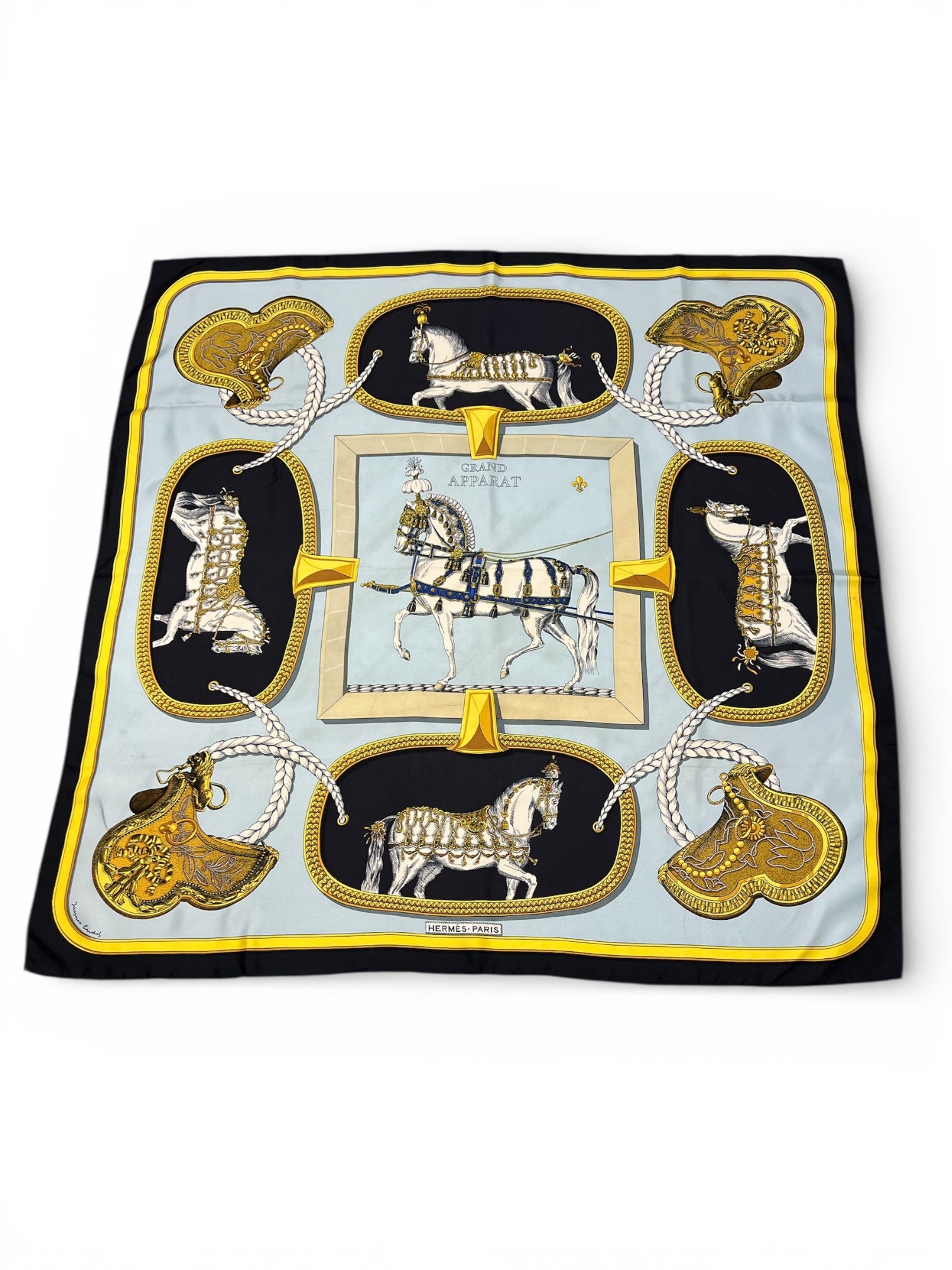 Hermès -  Carré 90 « Grand Apparat »