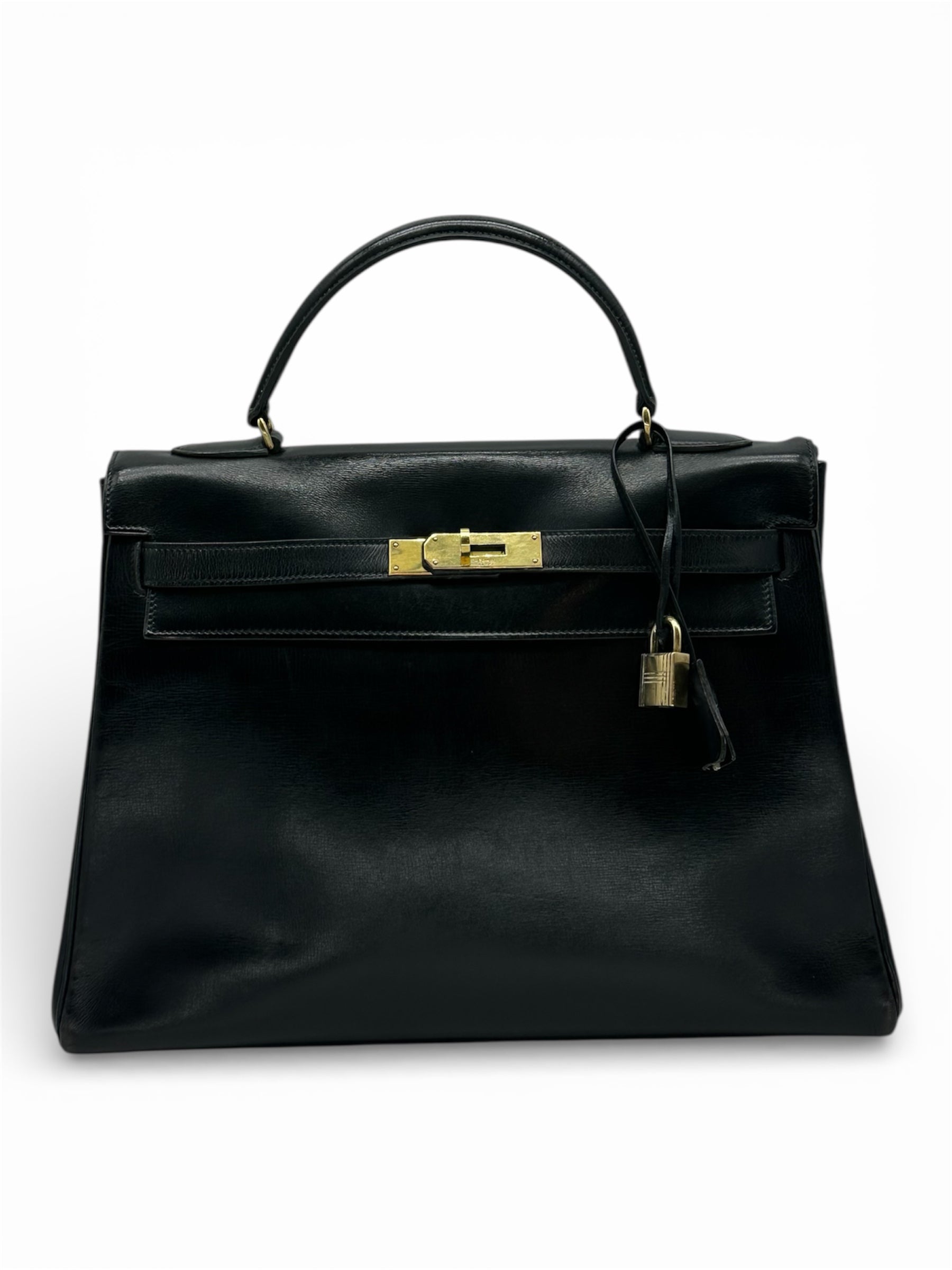 Hermès - Sac Kelly 32 Box noir