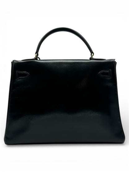 Hermès - Sac Kelly 32 Box noir