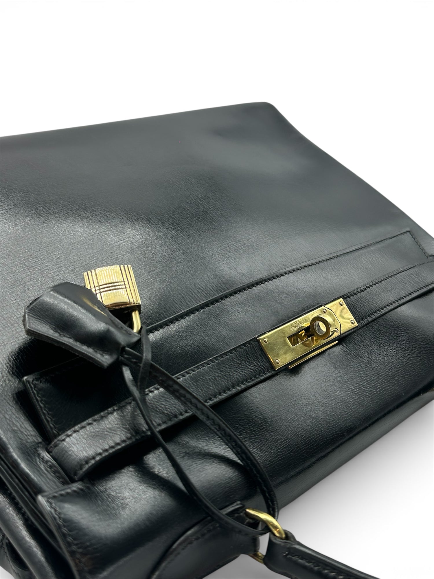 Hermès - Sac Kelly 32 Box noir