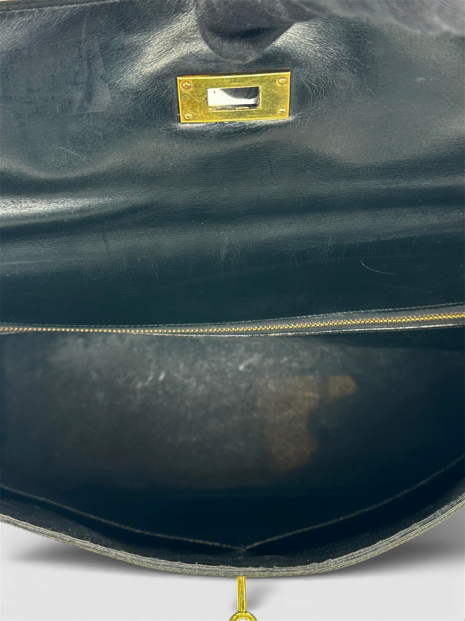 Hermès - Sac Kelly 32 Box noir