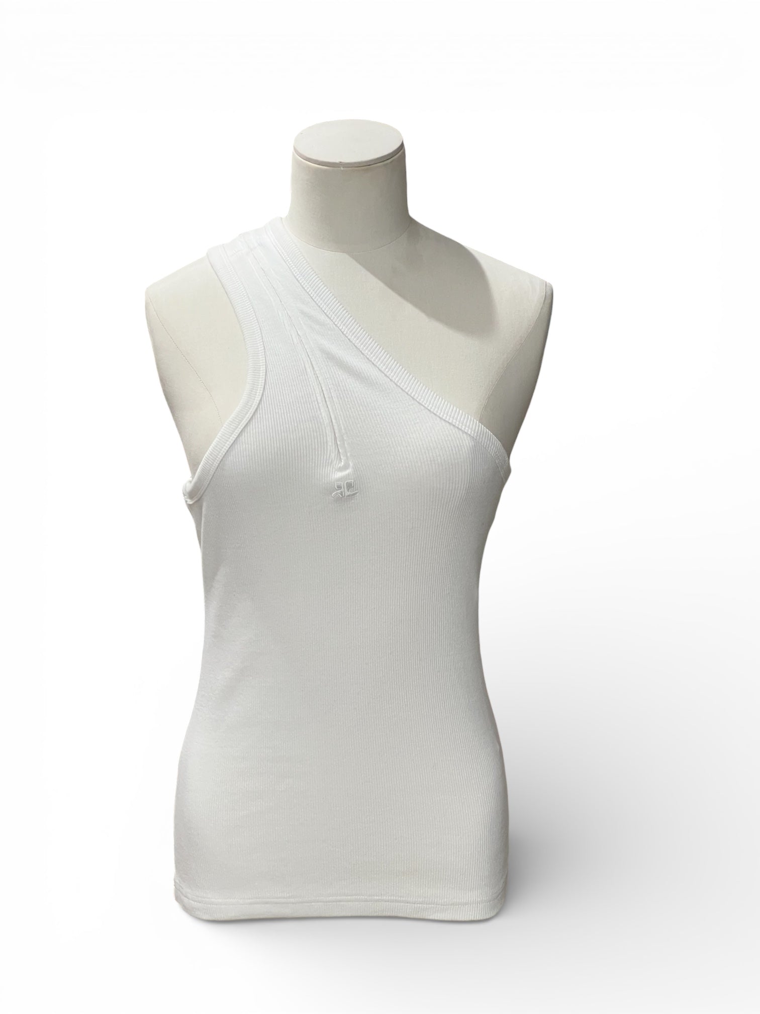 Courrèges - Zip-front tank top, size M