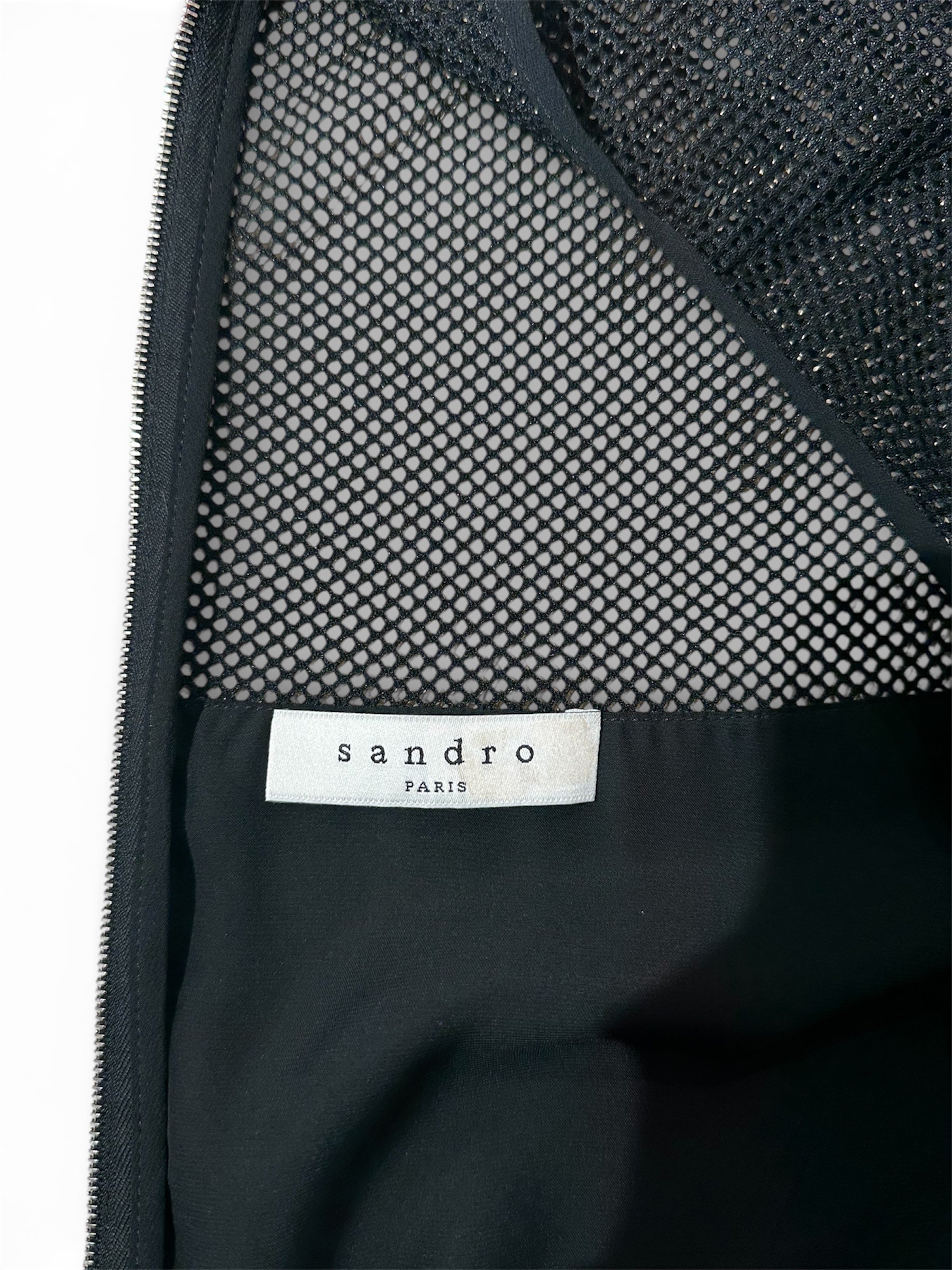 Sandro - Robe noir T40