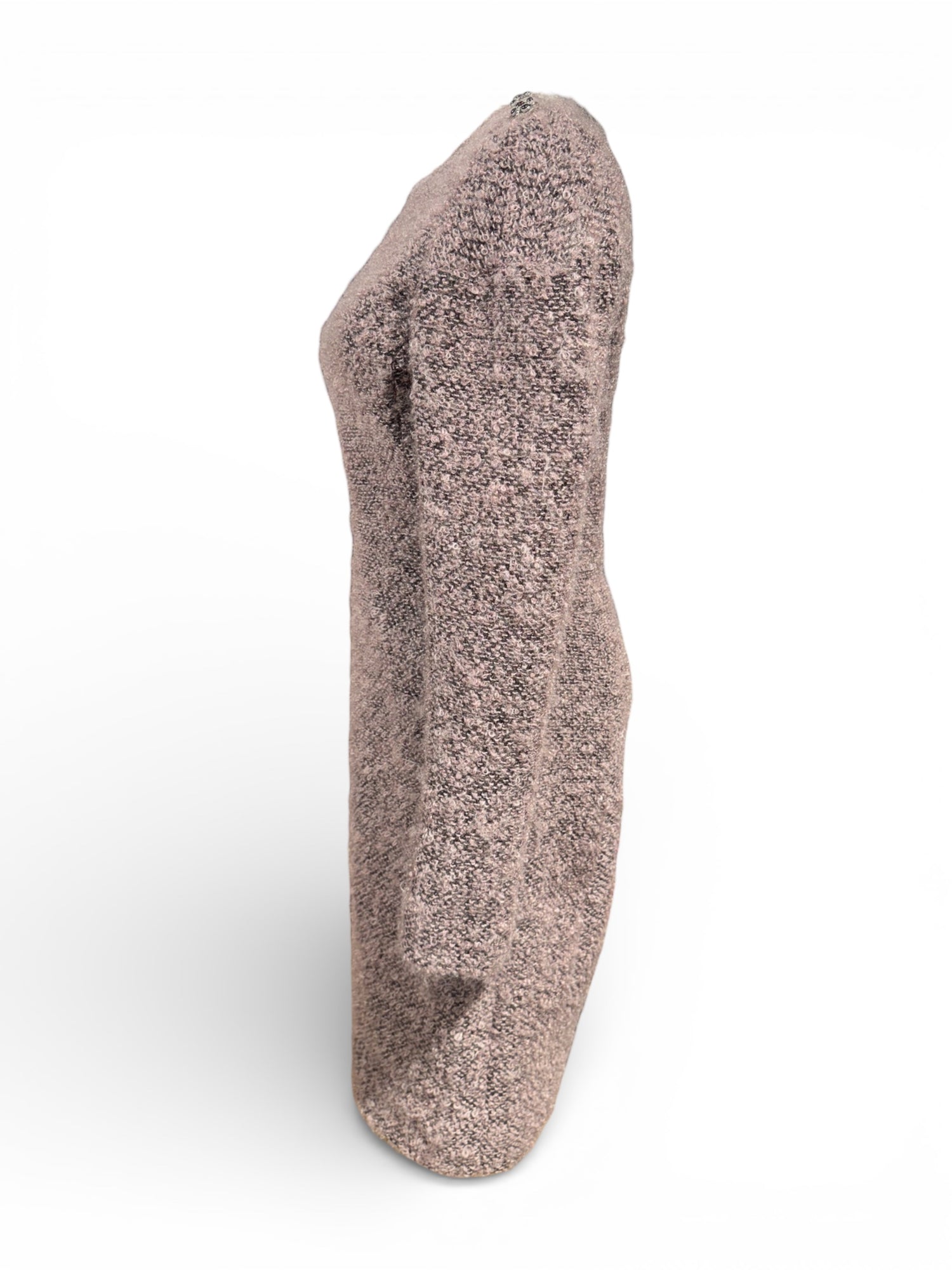 Chanel - Robe en laine mélangé T38