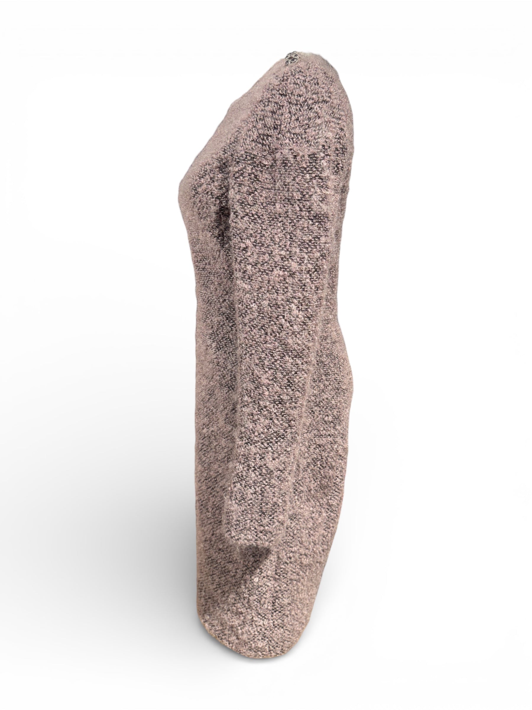 Chanel - Robe en laine mélangé T38