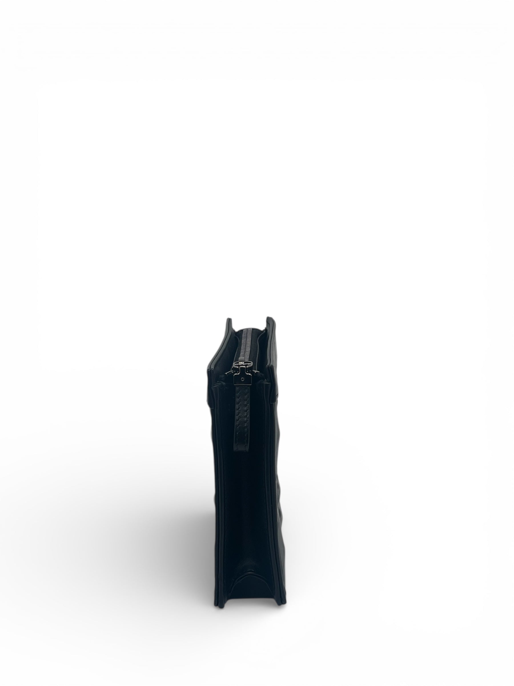 Dior - Black zipped Mini Caro pouch