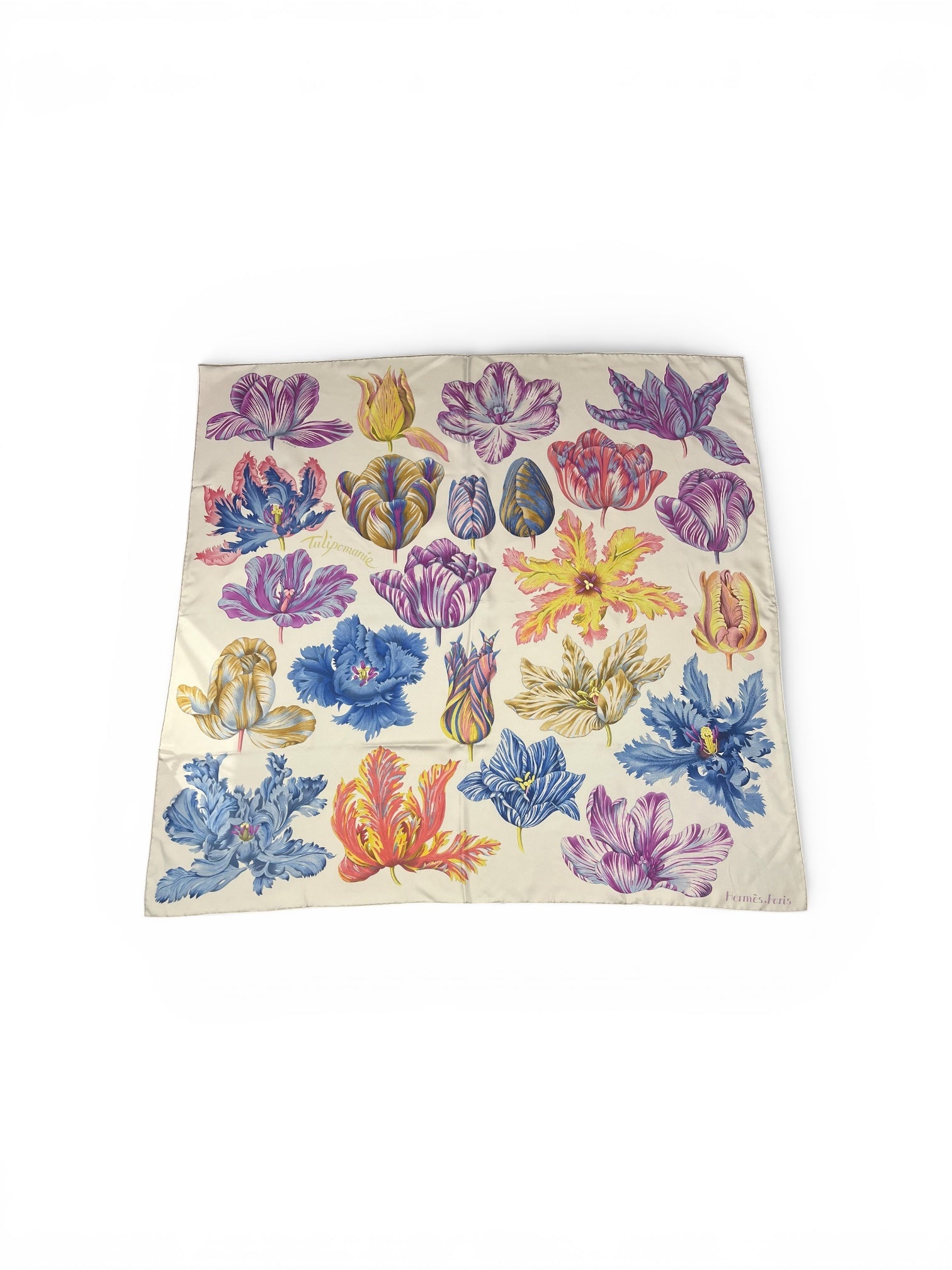 Hermès -  Carré 90 « Tulipomanie »