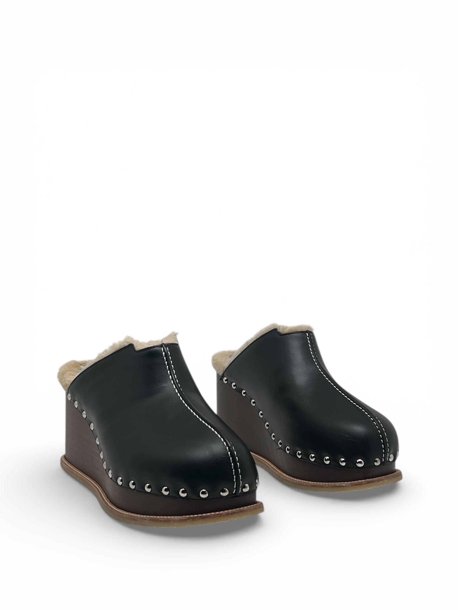 Hermès - Mules Earth T38