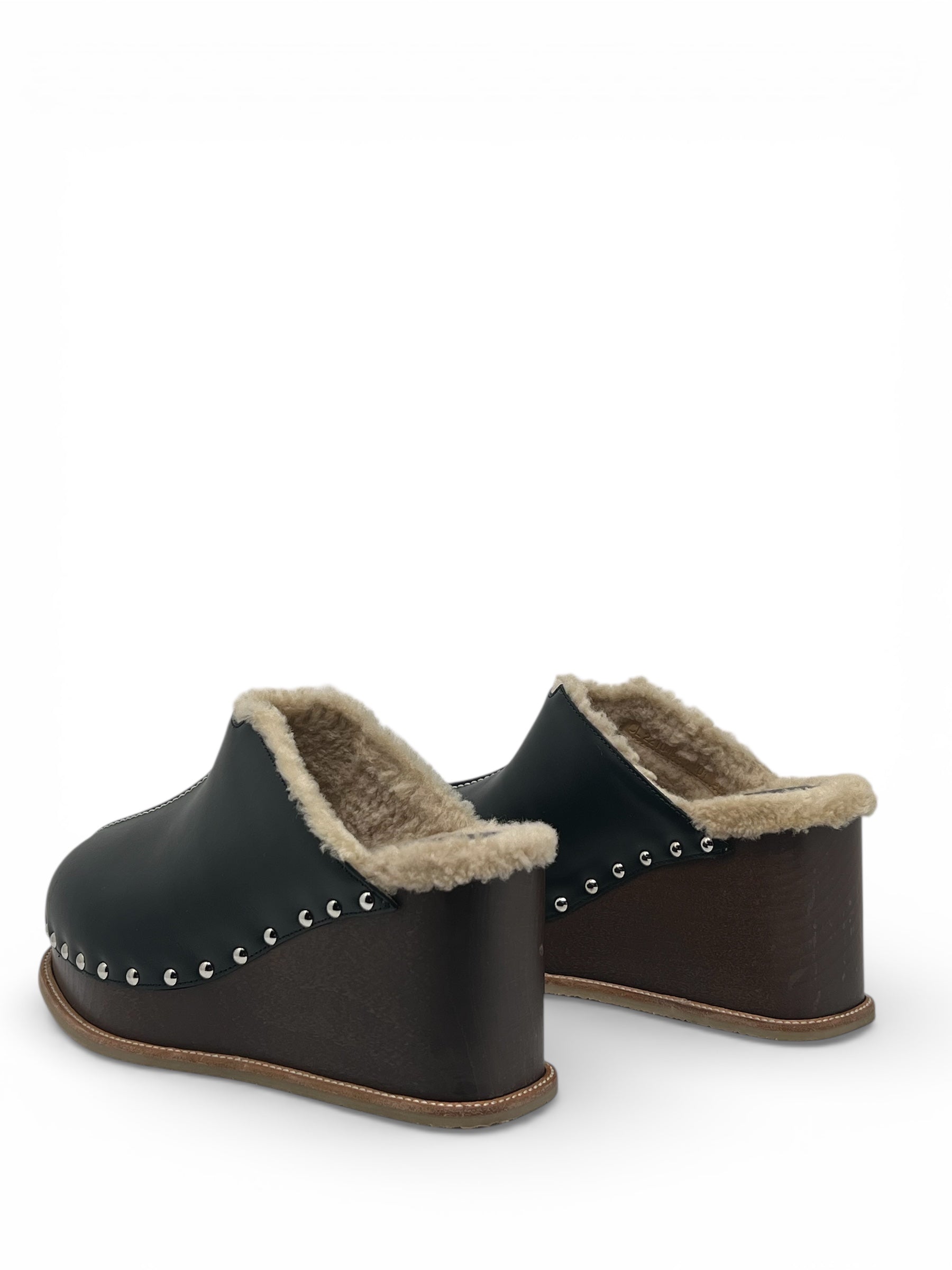 Hermès - Mules Earth T38