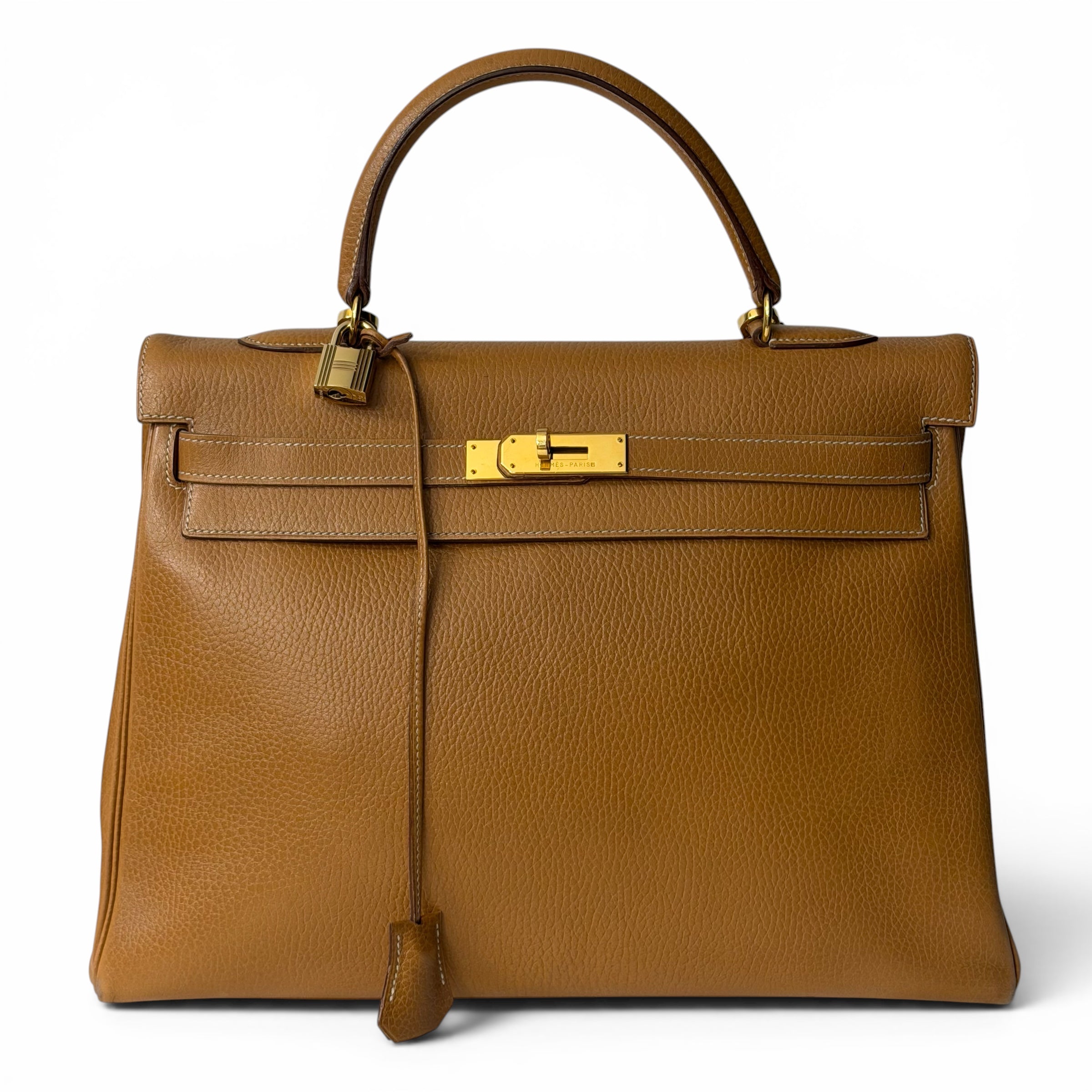 Hermès – Kelly-Tasche 35, Natur