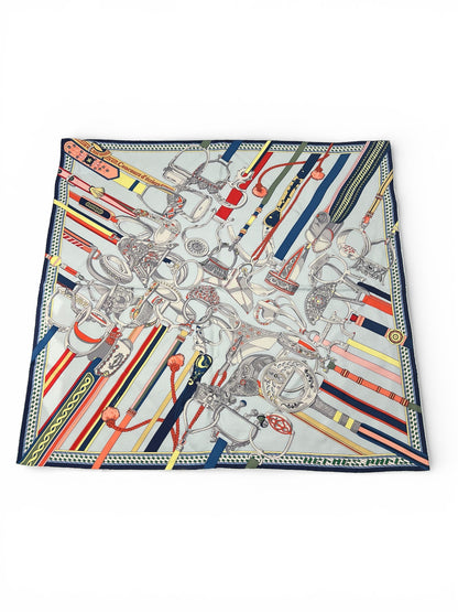 Hermès - Carré 90 « Concours d’étriers »