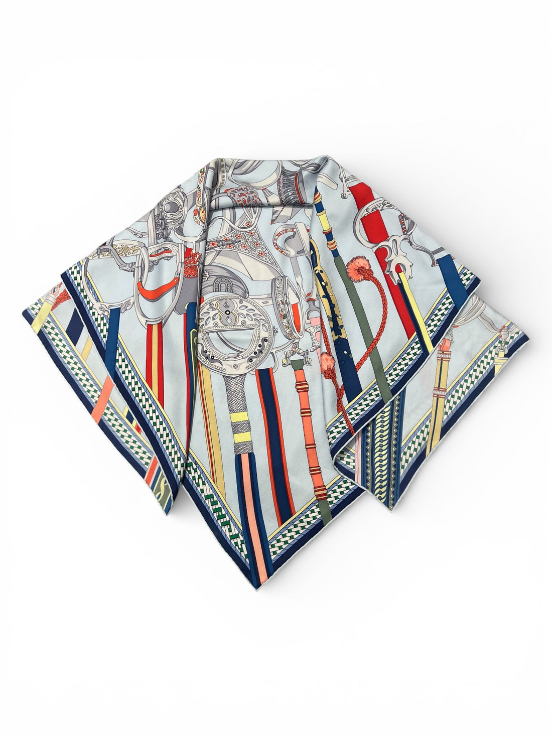 Hermès - Carré 90 « Concours d’étriers »