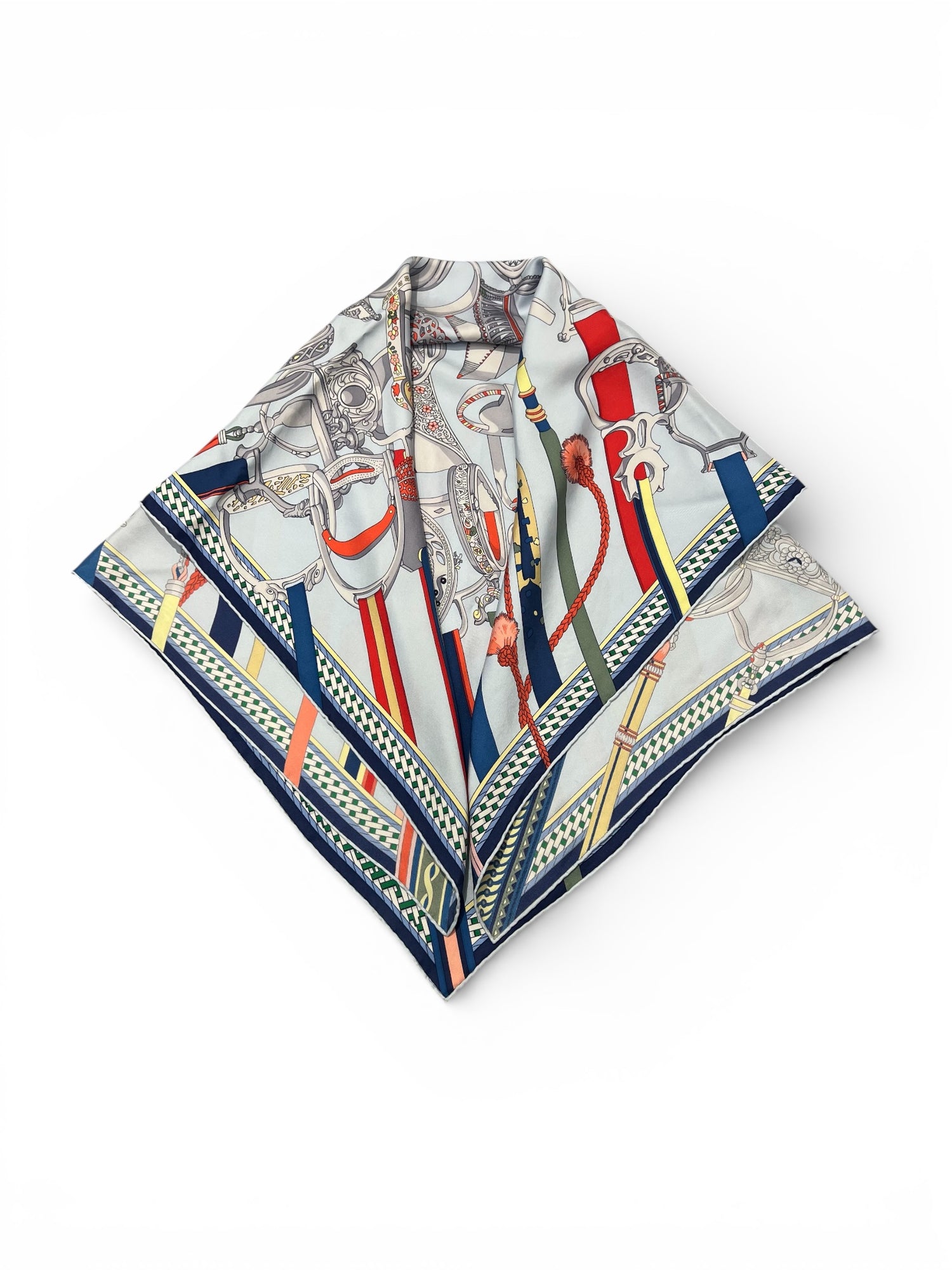 Hermès - Carré 90 « Concours d’étriers »