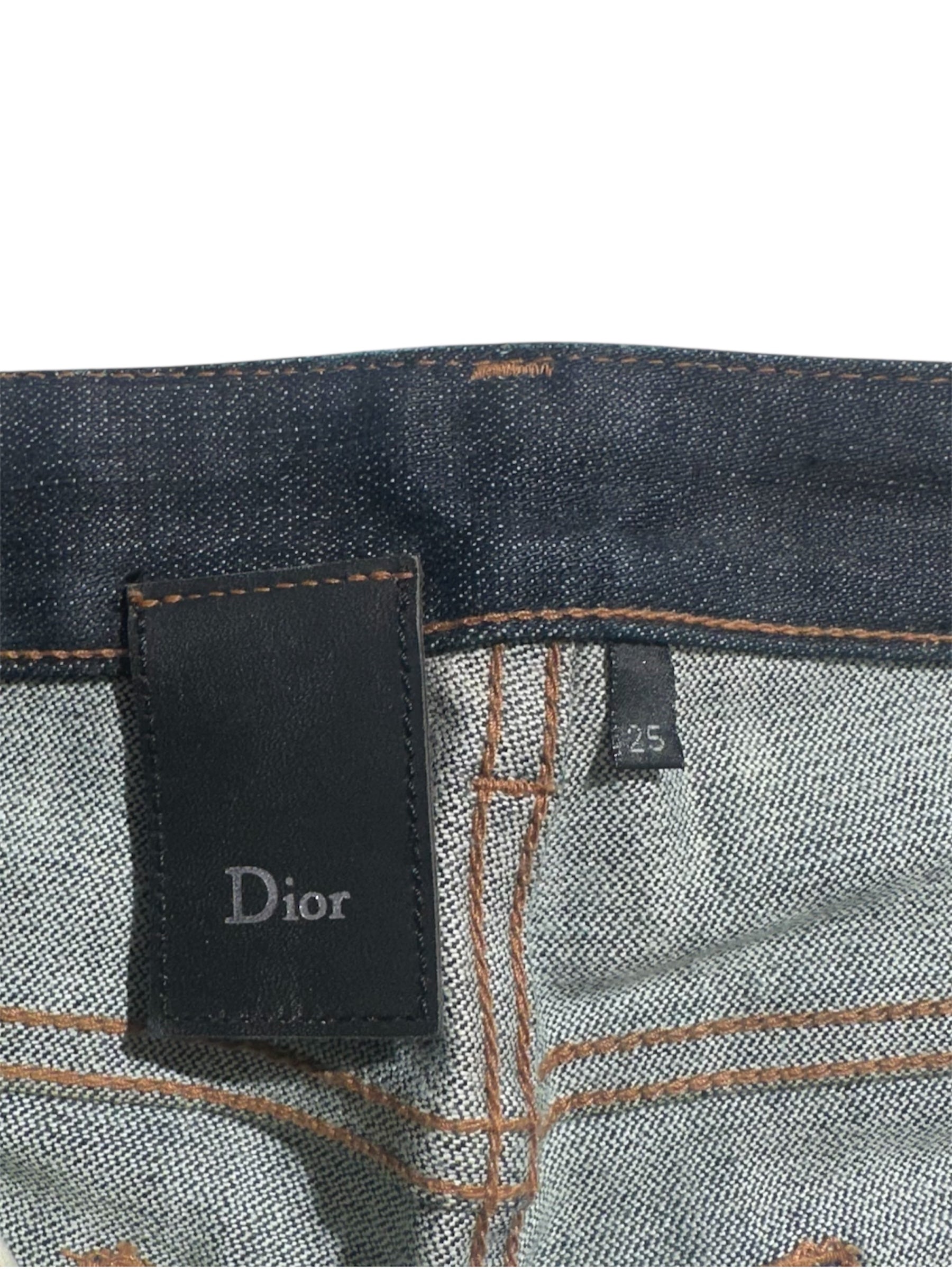 Dior - Raw denim jeans, size 25