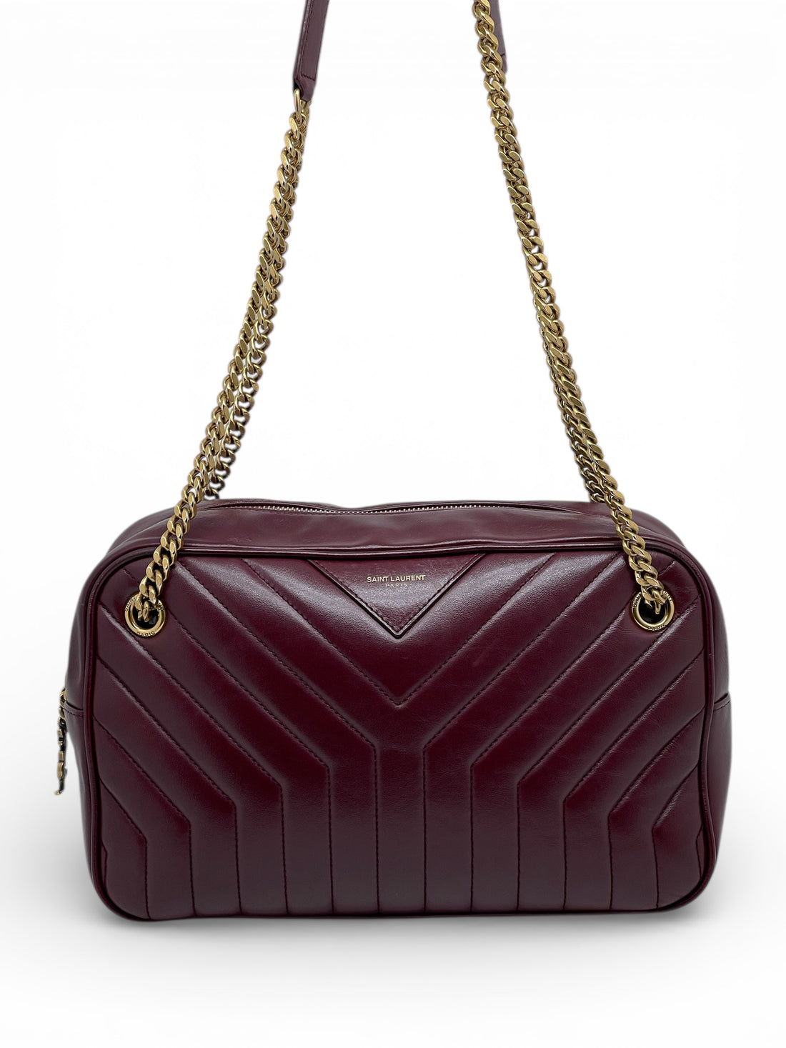 Saint Laurent - Sac Joan bordeaux
