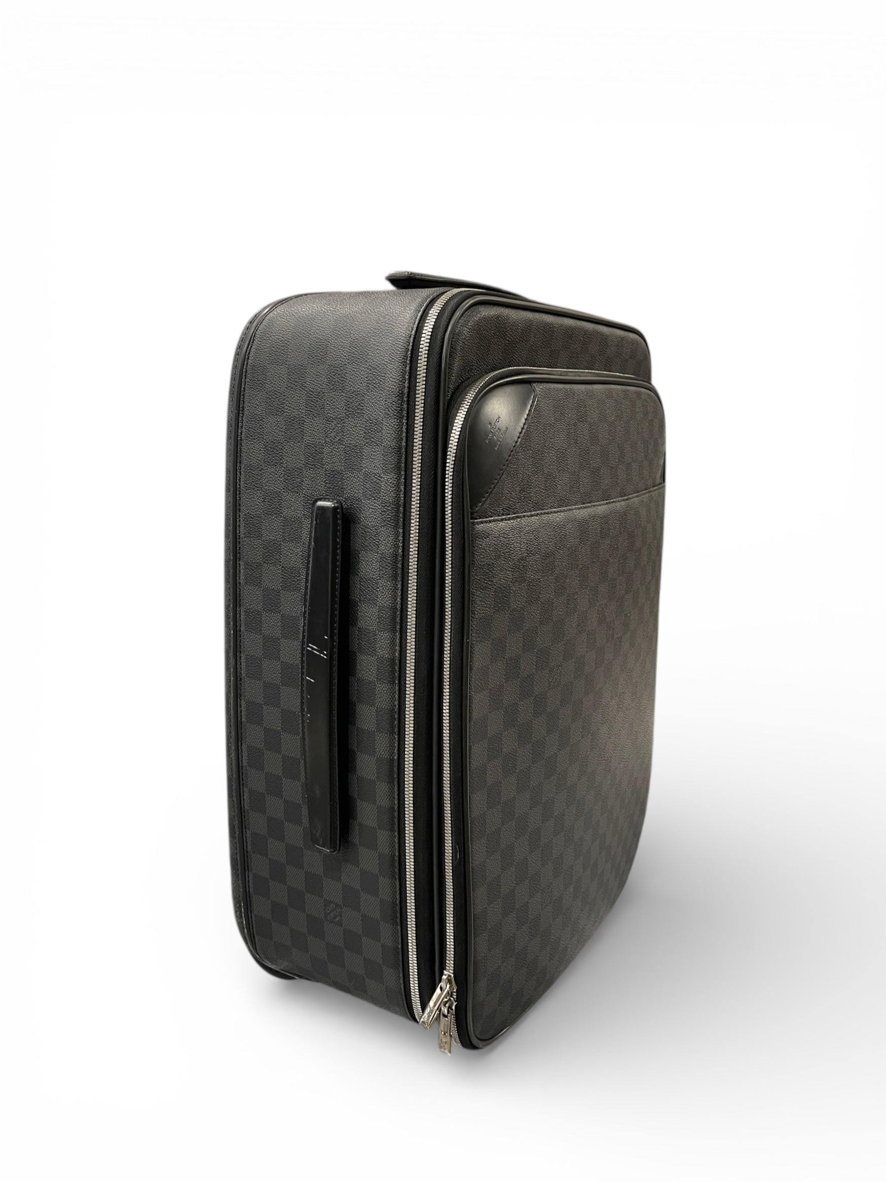 Louis Vuitton - Gray travel suitcase