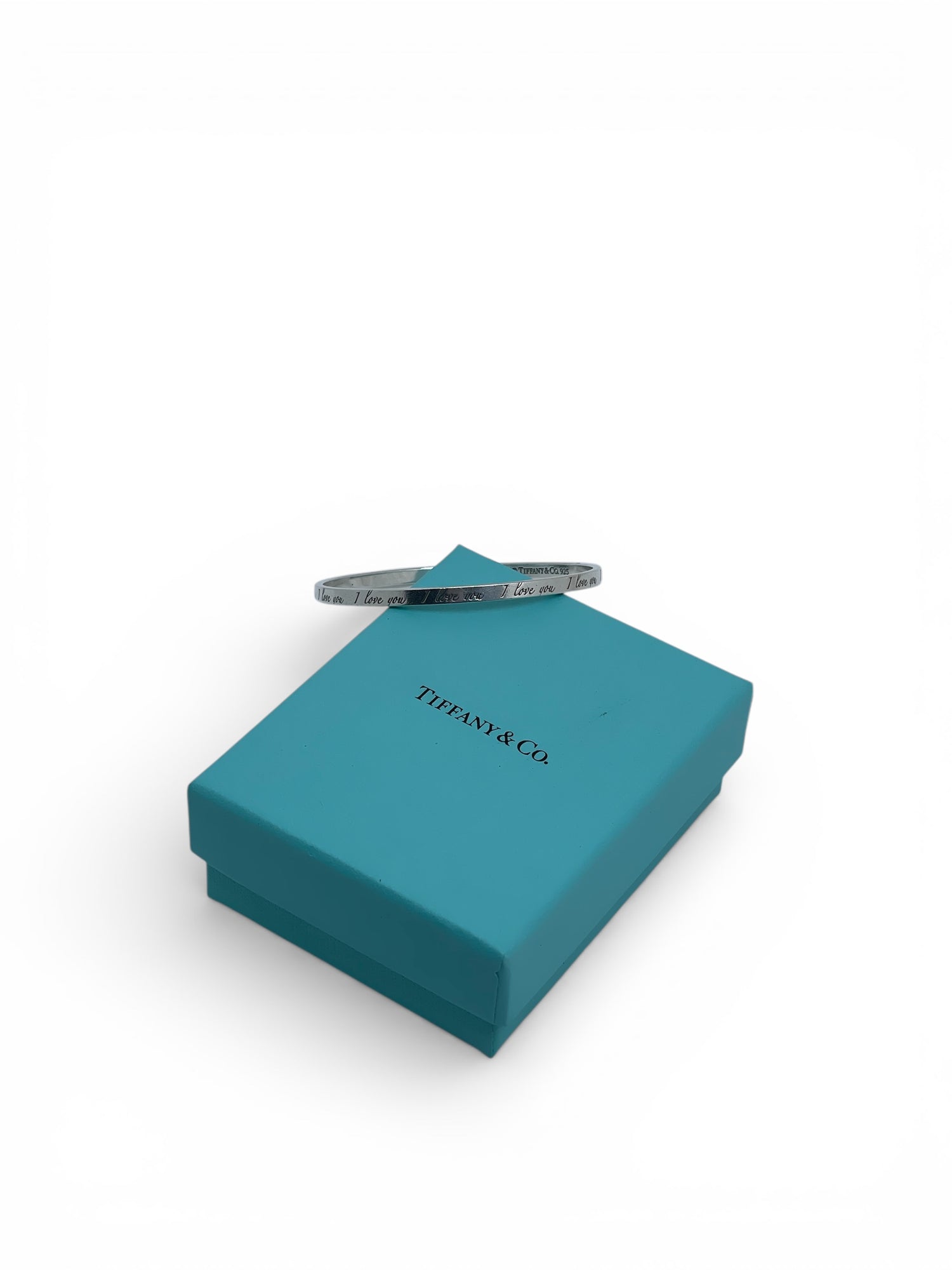 Tiffany &amp; Co - Bracelet en argent I LOVE YOU T.M