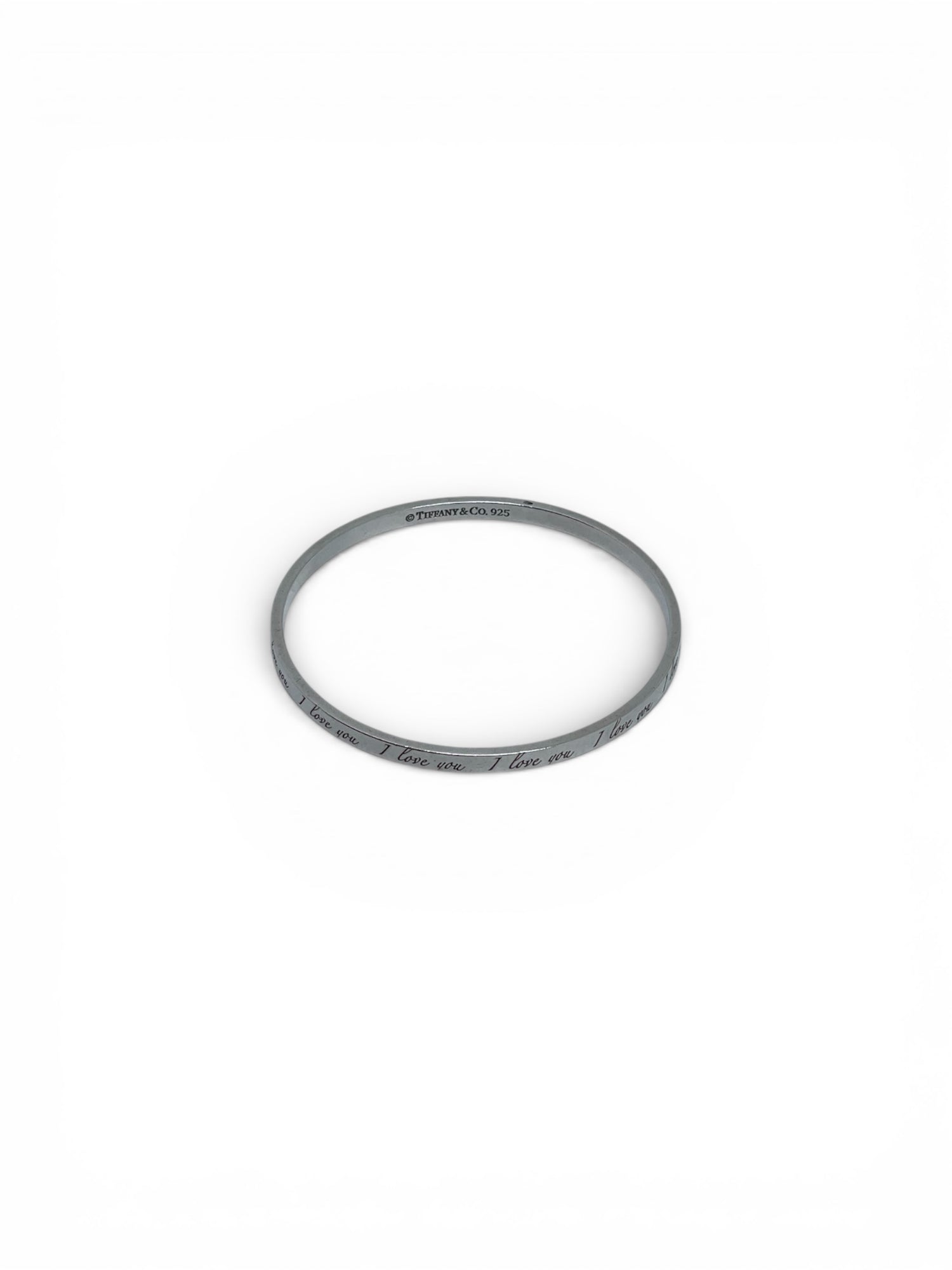 Tiffany &amp; Co - Bracelet en argent I LOVE YOU T.M