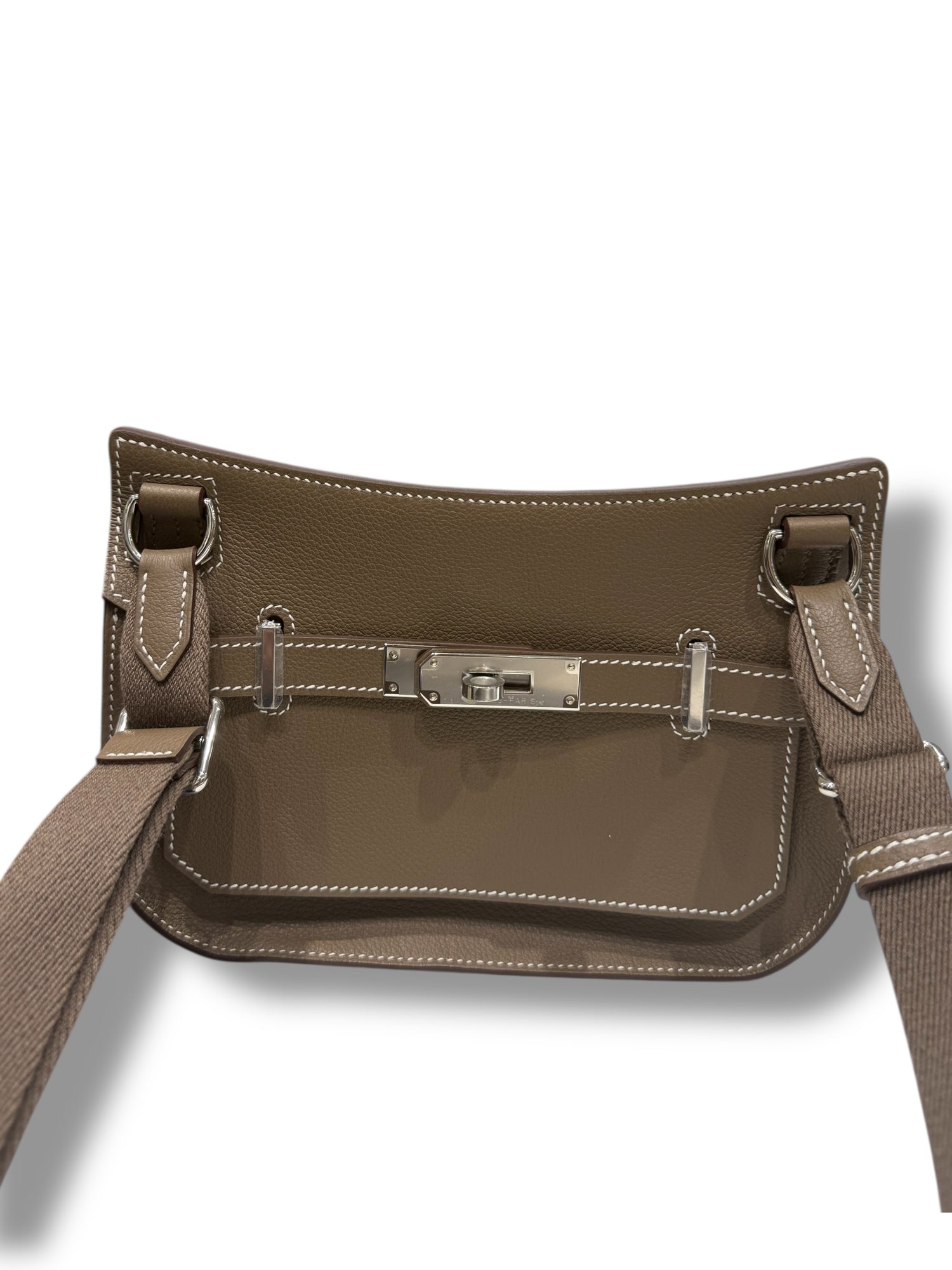 Hermès - Sac Mini Jypsiere 20 Étoupe