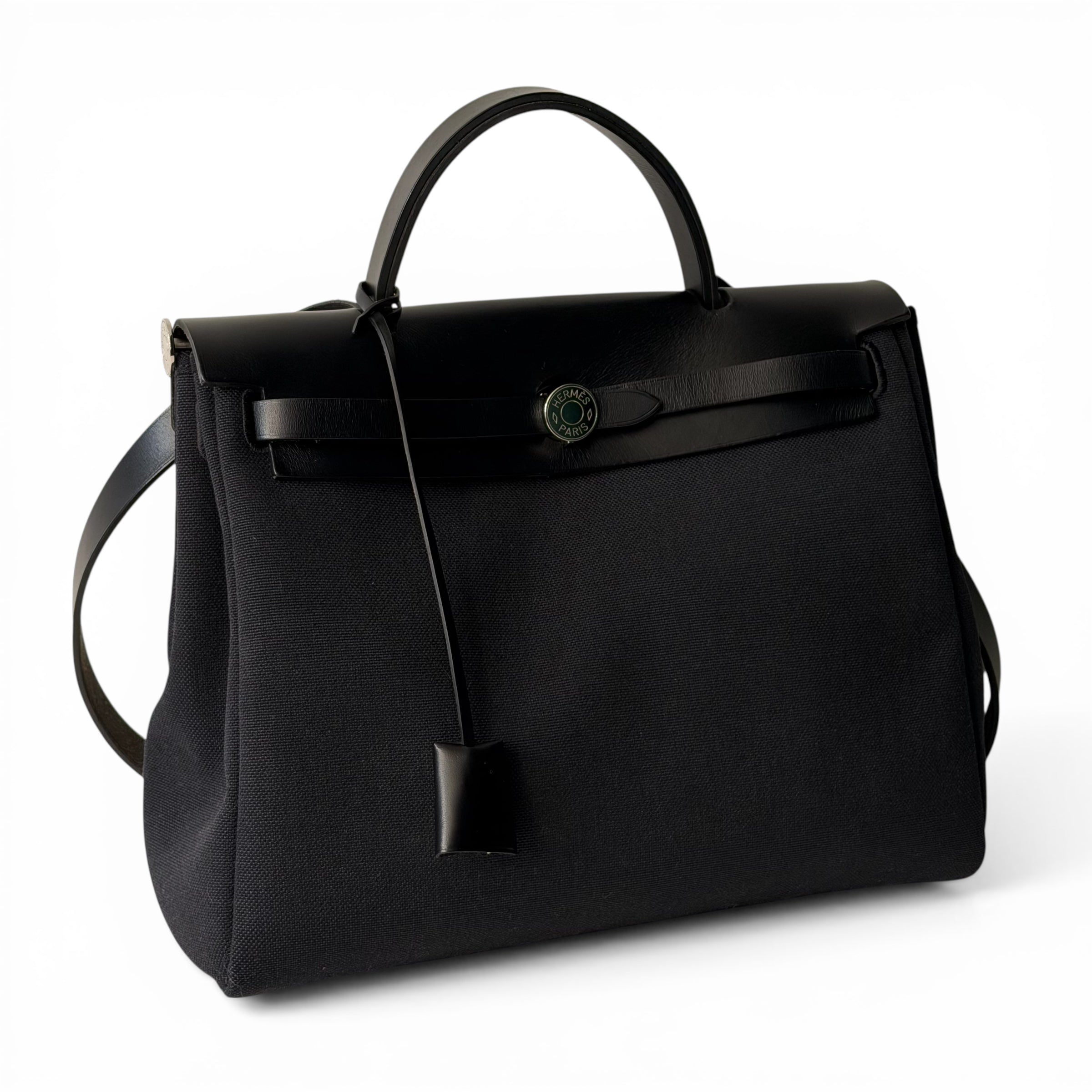 Sac Hermès Herbag 31 Noir | Les Folies d’Eugénie
