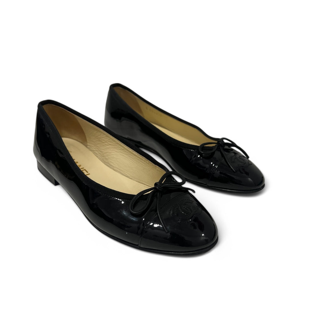 Chanel - Ballerines cuir vernis