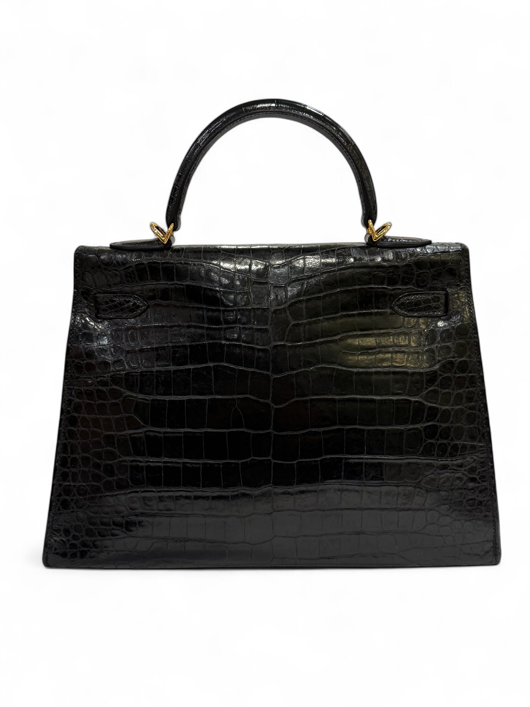 Hermès - Borsa Kelly 32 in coccodrillo