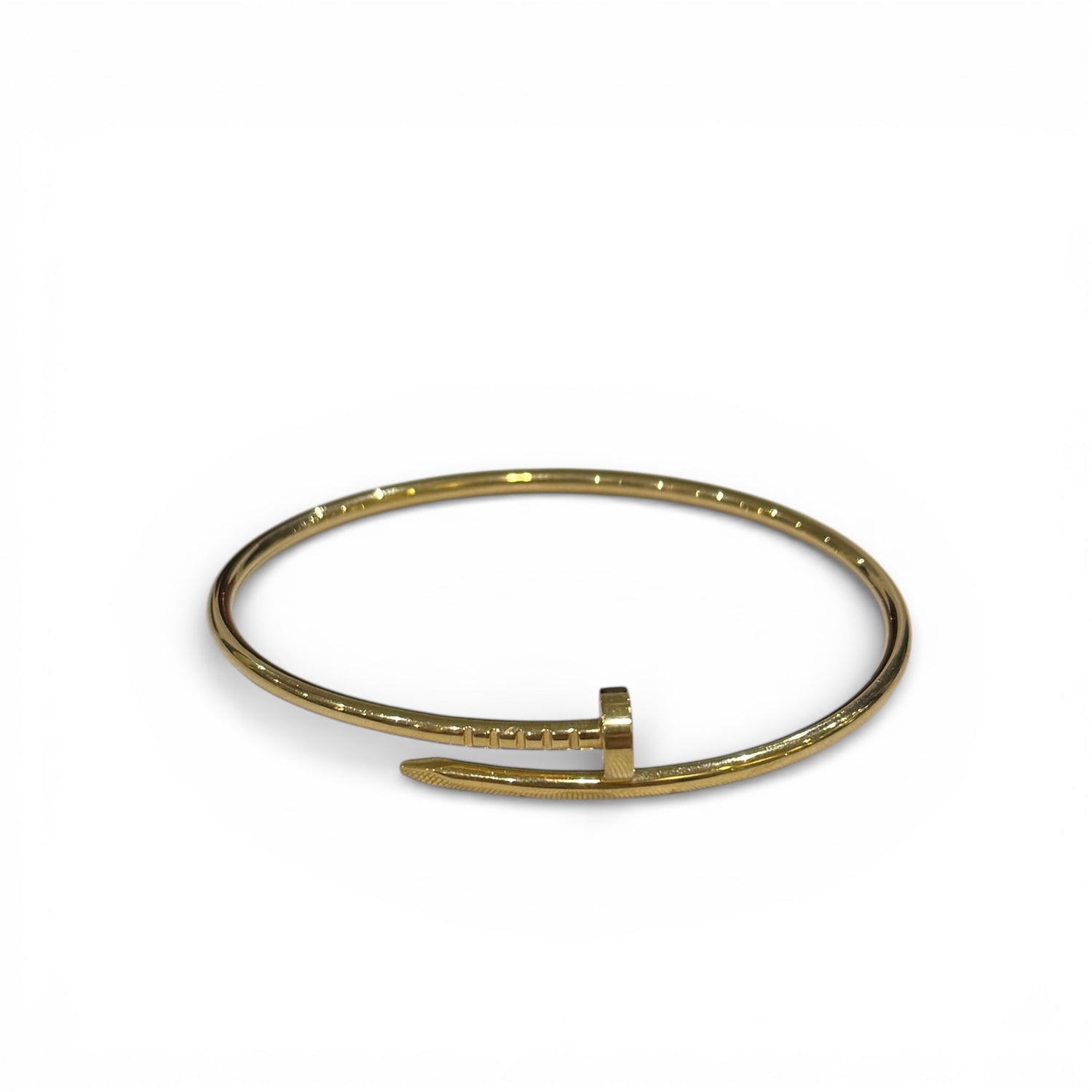 Cartier - Bracelet Clou Or Jaune T.17