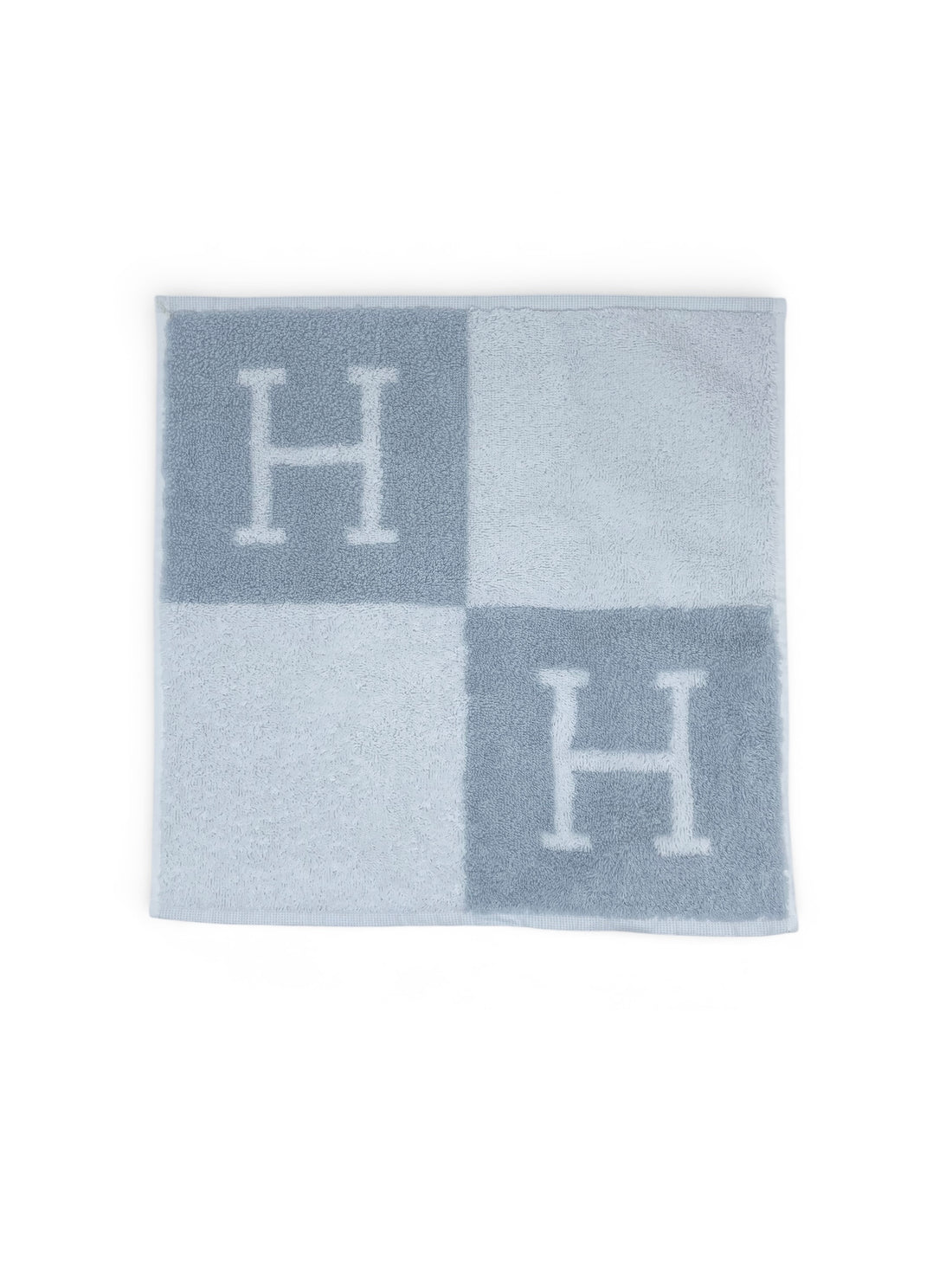 Hermès - Carré de toilette Avalon bleu