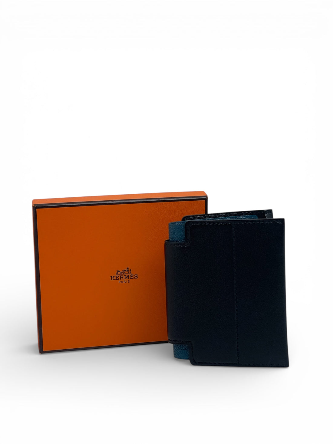 Hermès - Portefeuille H sport bicolore