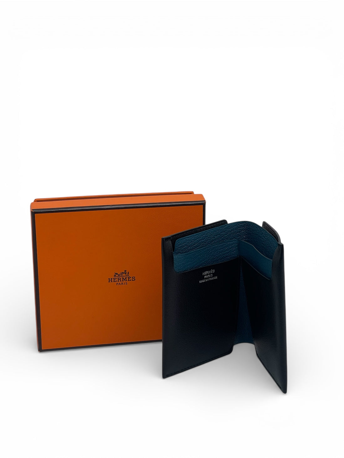 Hermès - Portefeuille H sport bicolore