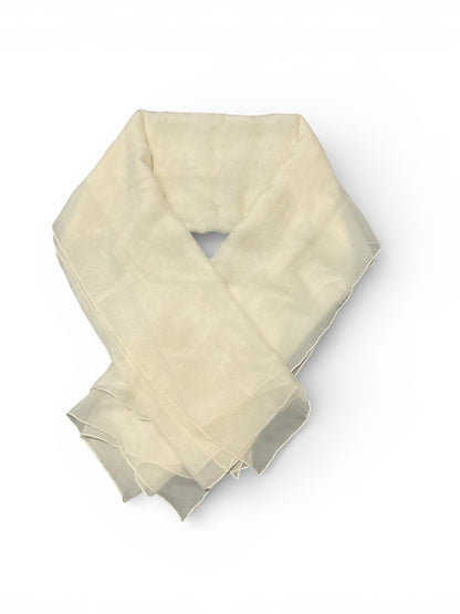 Christian Dior -  Châle monogram beige