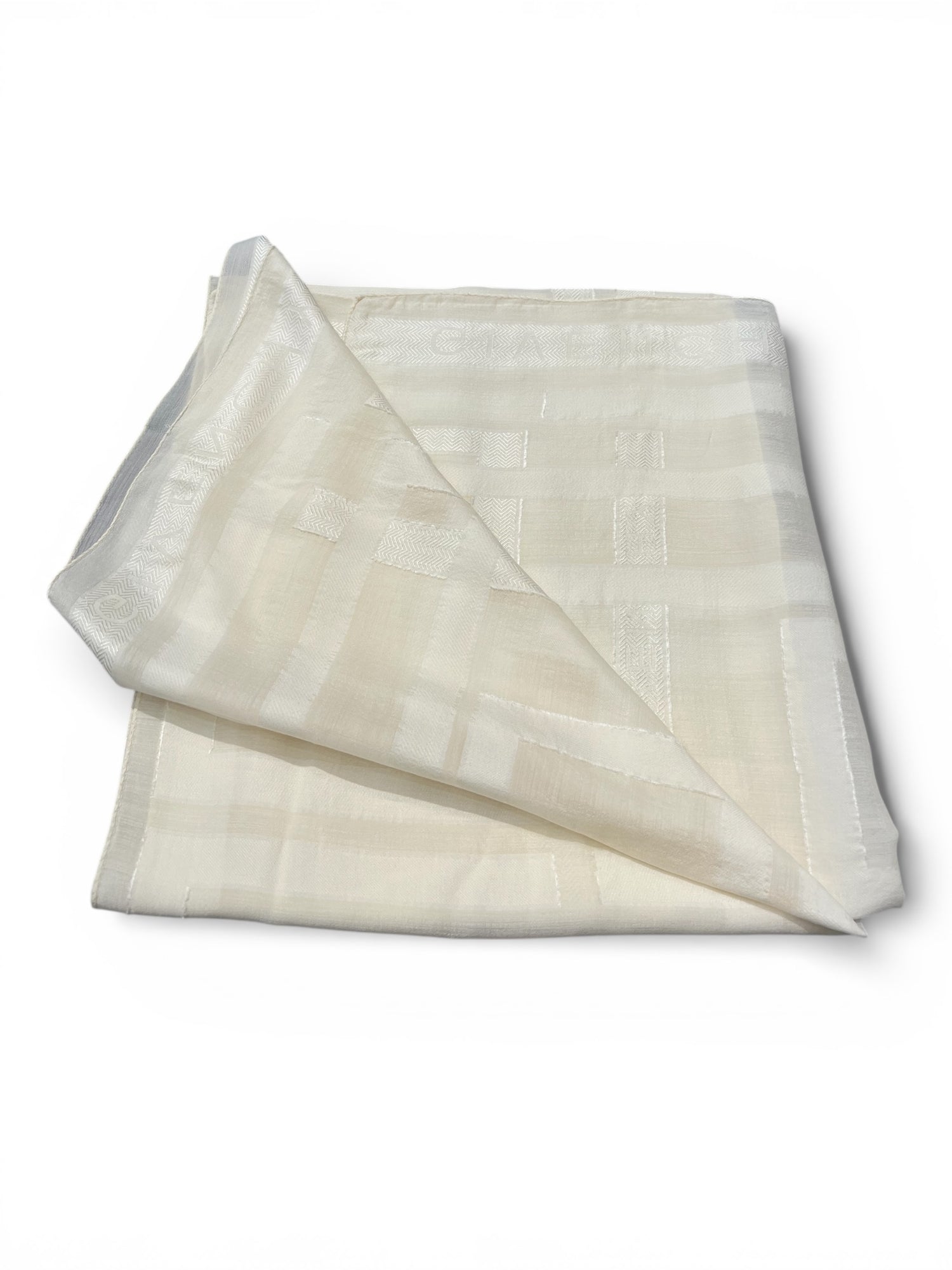 Givenchy -  Echarpe en soie beige