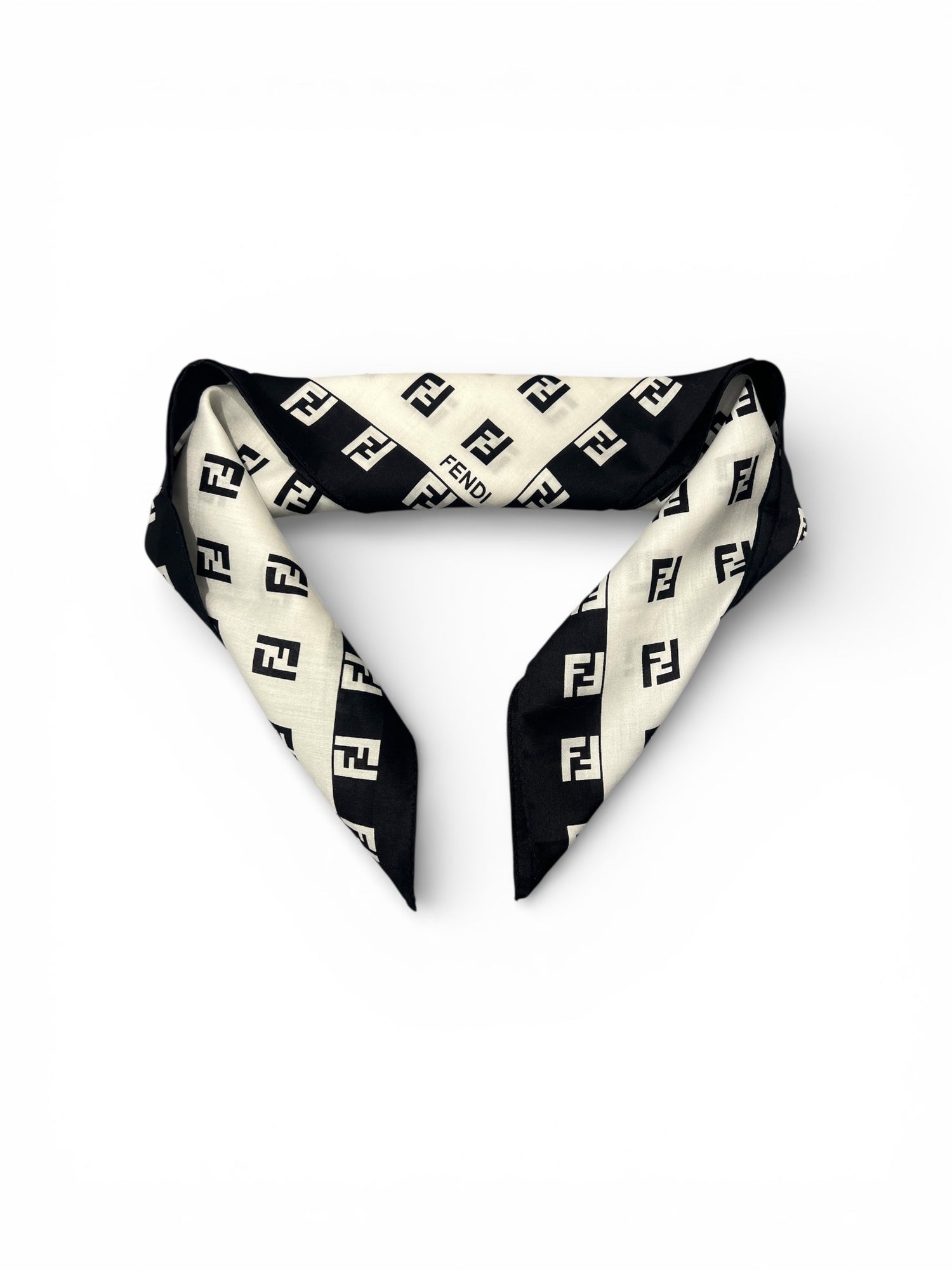 Fendi -  Gavroche monogram noir et blanc